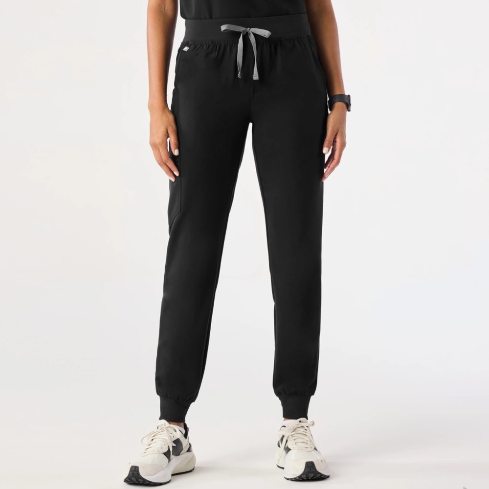 Figs Black Zamora Jogger Scrub Pant
